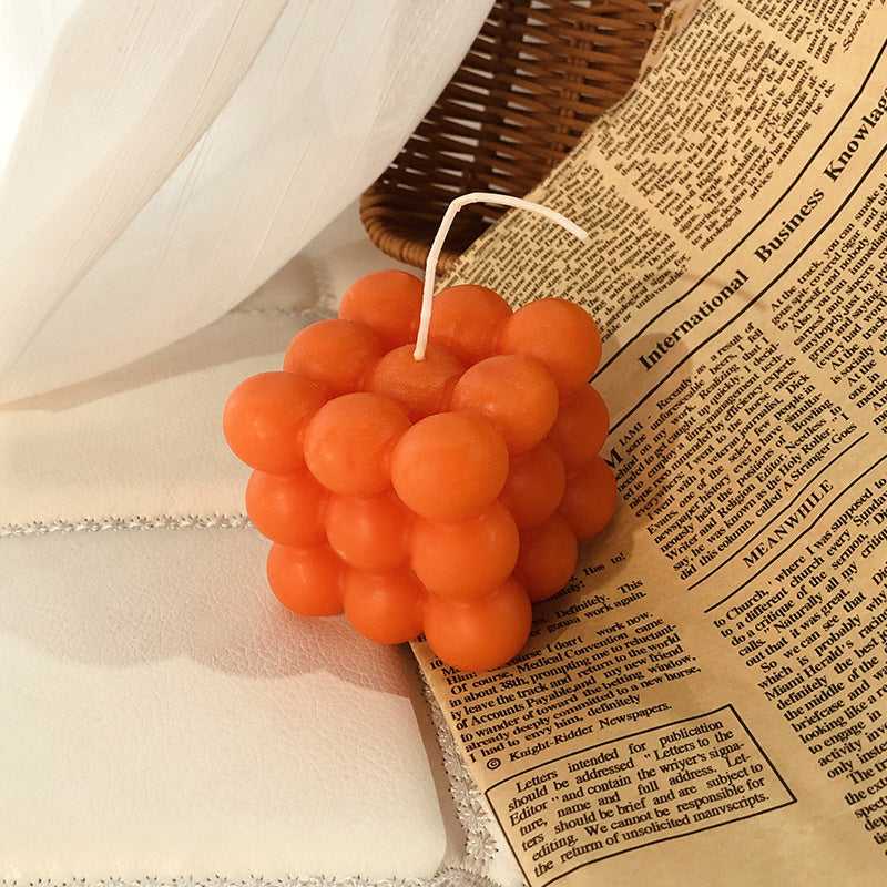 Creative Rubik's Cube Aromatherapy Candle Lamp